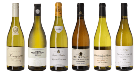 Vit Bourgogne Vinlåda