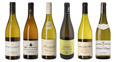 Vit Bourgogne Vinlåda