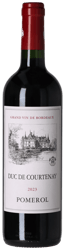 Duc de Courtenay Pomerol 2023 i trækasse