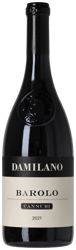 Damilano Barolo DOCG Cannubi 2021 3 stycken i trälåda