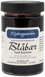 Blåbær marmelade med havtorn fra Hybengaarden