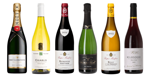 Bourgogne- och Champagnelådan