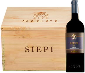 Mazzei Siepi Toscana Rosso 2018 i trækasse