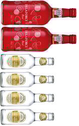 Roséport och Tonic Vinlåda