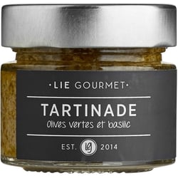 Lie Gourmet Tapanade - Grønne oliven & basilikum