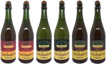 Val de France ekologisk mousserande juice smaklåda