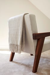 Vinga Lenox Pläd Highland Park Beige 170x130
