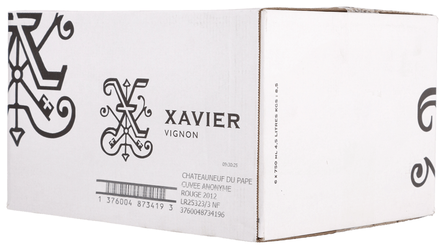 Xavier Chateauneuf du Pape Rouge Cuvée Anonyme 2012