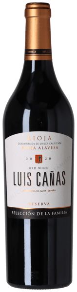 Bodegas Luis Canas Rioja Reserva Seleccion de la Familia 2020 i trälåda