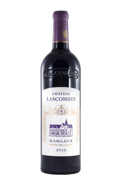 Chateau Lascombes Margaux 2.Cru Classé 2018 i 6-flaskors trälåda