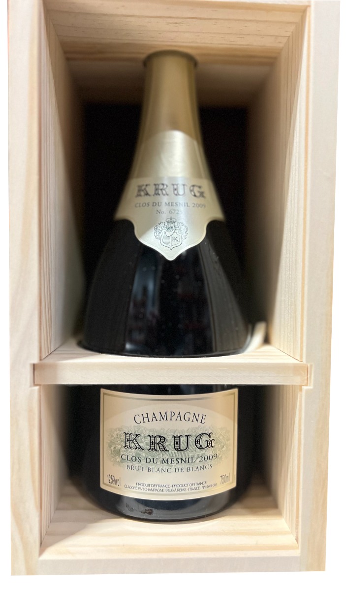 Köpa Krug Clos du Mesnil 2009 i trälåda | Supervin